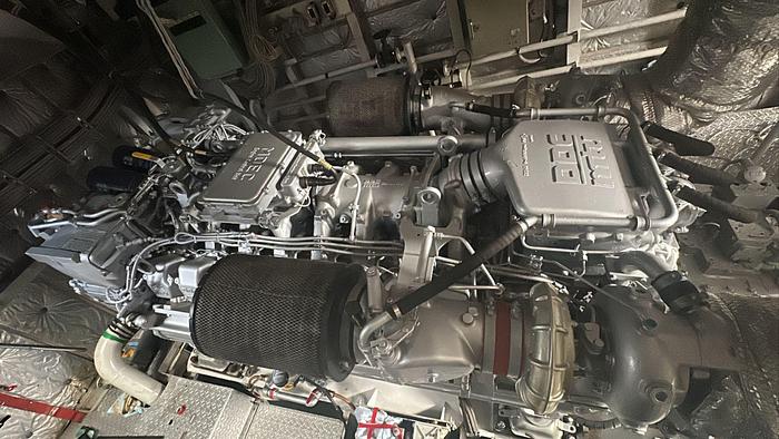 Used MTU 16V2000 marine engine with Nico gearbox