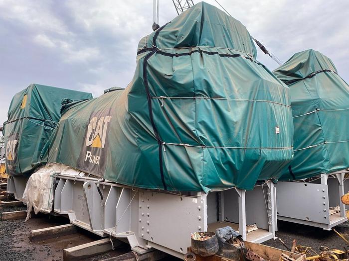 Caterpillar C280-8 generator built 2011 x 3 sets new / unused