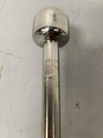 Used Electrol Specialties 12" Stainless Steel Spray Ball w/ 1" Sanitary Fitting