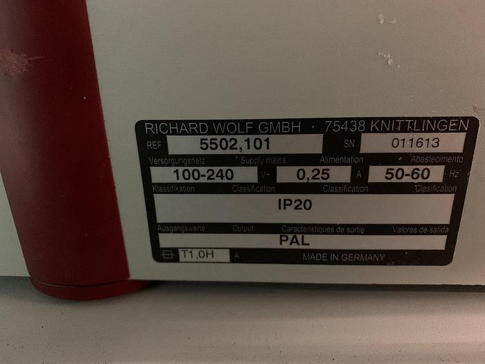 D'occasion Endoskopieturm+ Sony Monitor, R.Wolf 5502, 1CCD Endocam, 5131 Lichtquelle, 5502 Kamerakopf, UP-21MD