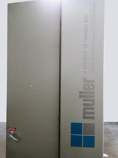 Used Muller 2201 Semi-Automatic Pallet Stretch Wrapper