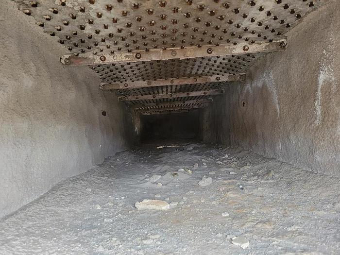 Used Dryer, Fluid Bed, 4'6" X 21', High-Temp, Heyl & Patterson #C739501