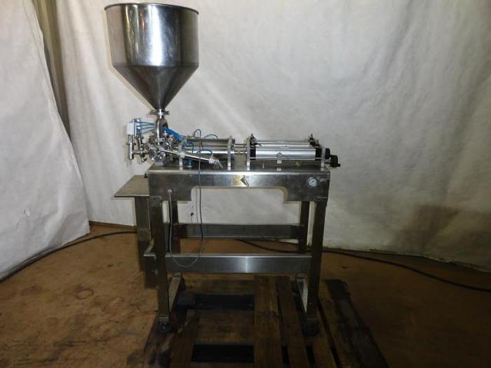 Used Stainless Steel Dual Piston Filler
