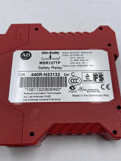Used Allen-Bradley 440R-N23132 Ser C 