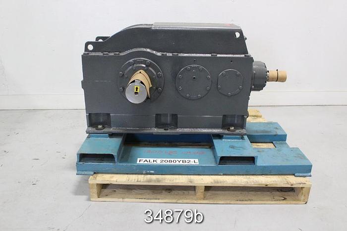Refurbished Falk 80Y02-A Enclosed Gear Drive, 16.81/1 Ratio #34879
