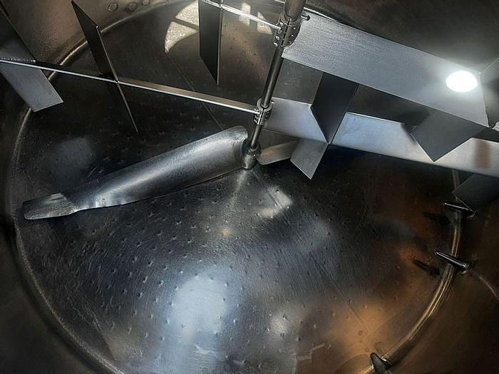 Used 600 GALLON CREMERY PACKAGE MIX TANK - S/S - JACKETED