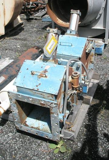 Used Valve, Gate, 12" X 12", Pneumatic, Dual-gate, #C731316