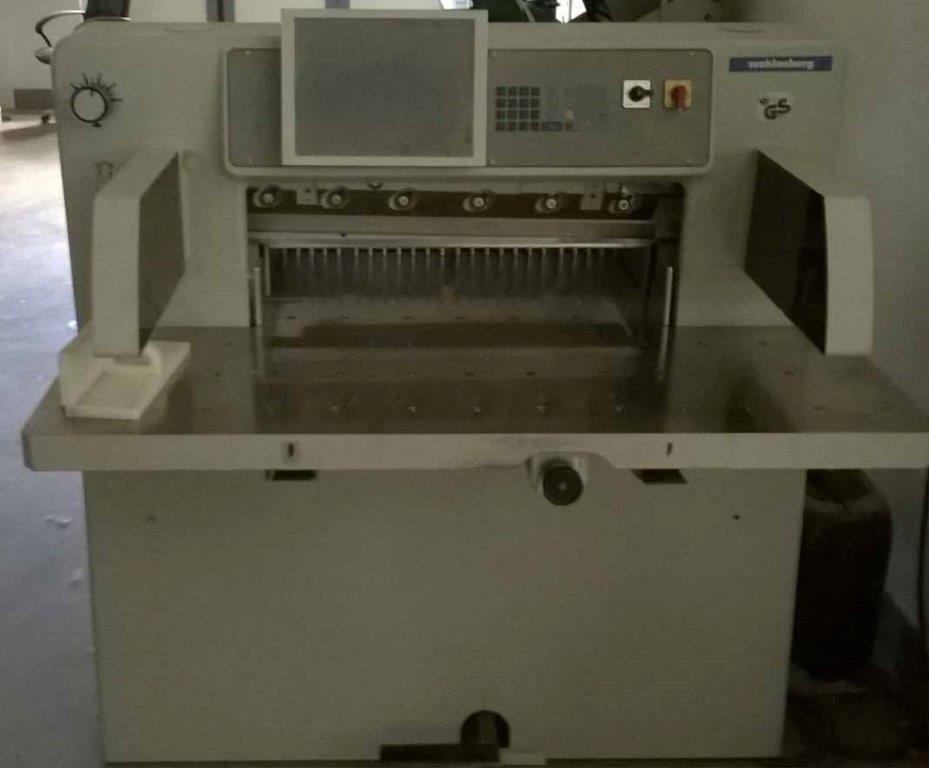 Used Perfecta WP 76 highspeed cutter 2009