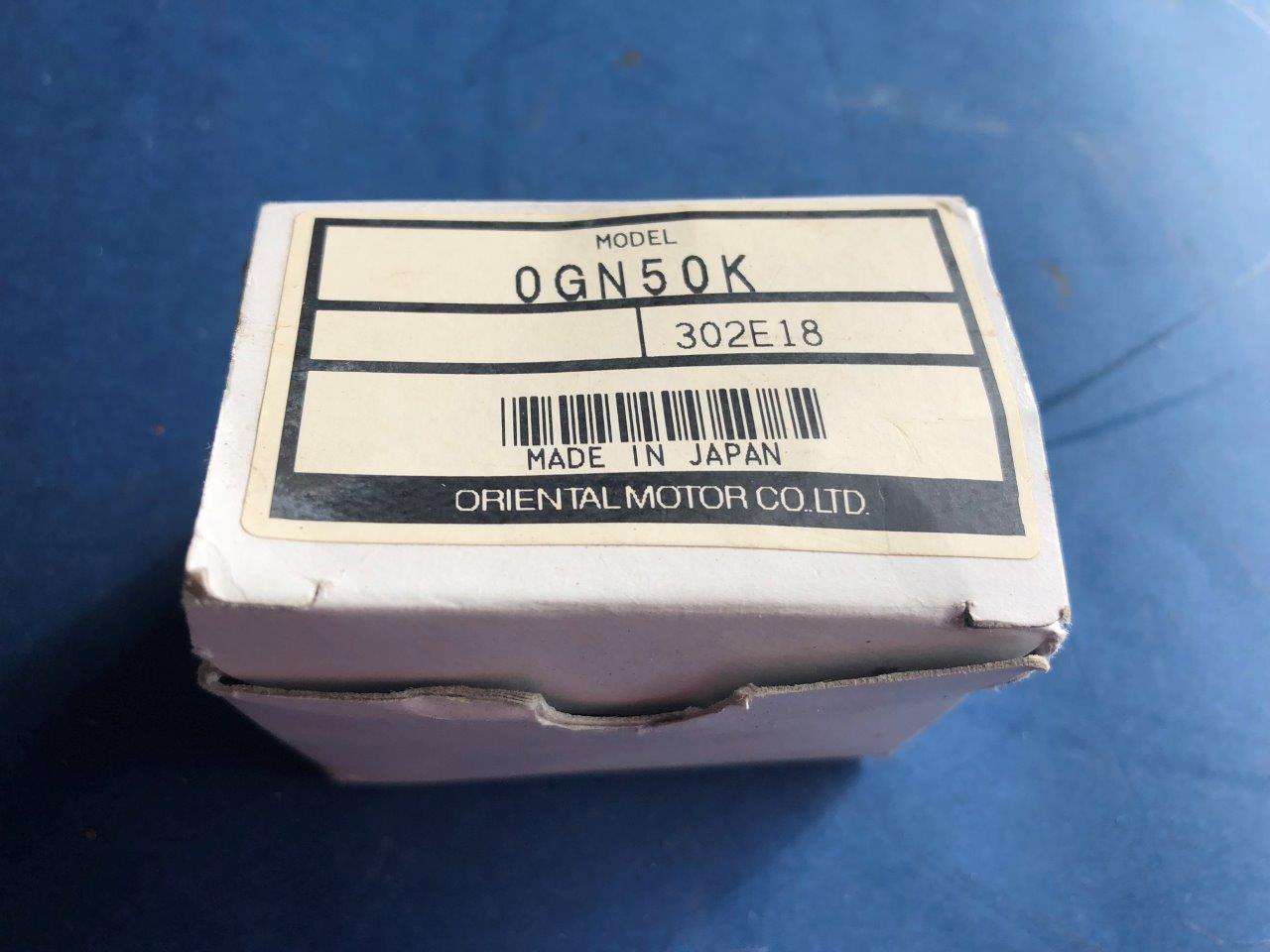 Used oriental motors 0gn50k gear head