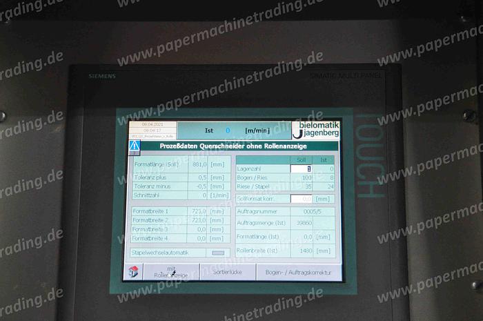 Gebraucht CVC-141 - Cross Cutter Jagenberg Synchro Star 2200mm