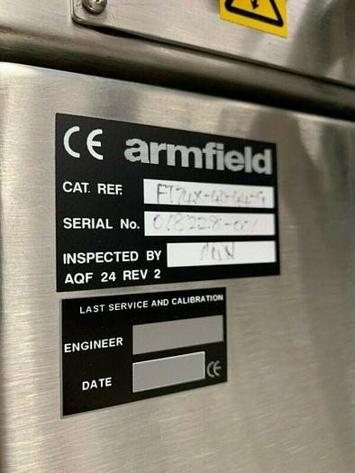 Used Armfield FT74X-40-44-9 Small Scale UHT/HTST Processing System