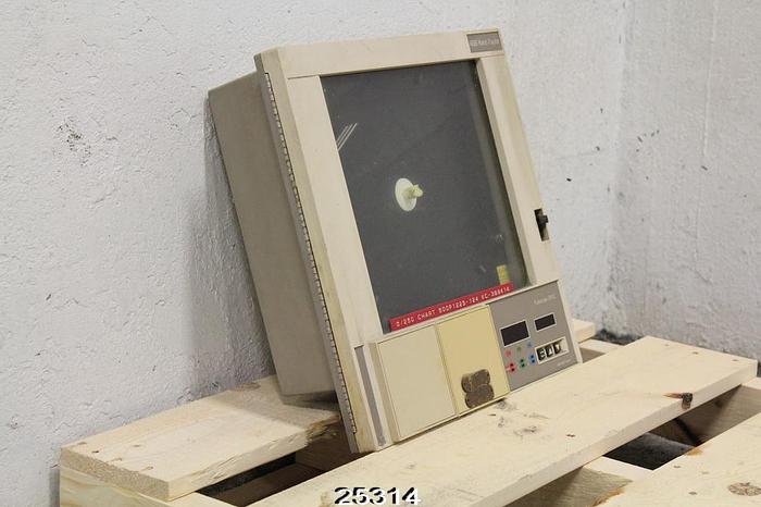 Used Taylor Instrument FULSCOPE Combustion Engineering Taylor Fulscope Er/C Chart Recorder, Single Loop Controller, Digital Display #25314