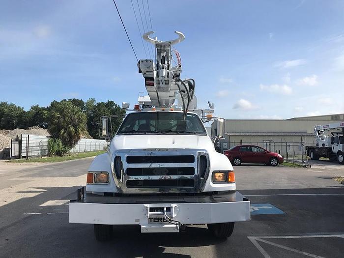 Used Terex Commander 4047 Digger Derrick on 2011 Ford F750 Utility Truck - 96711