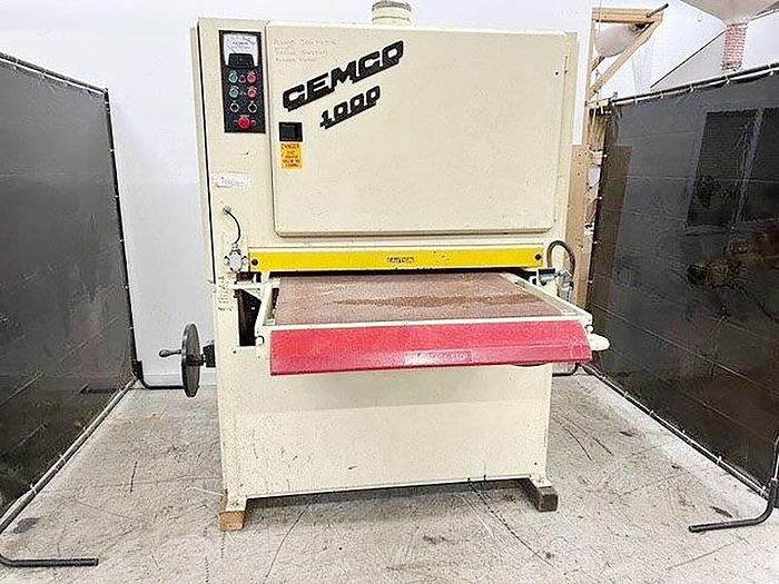 Used Cemco 1000 37'' Single Head 37'' Wide Belt Sander