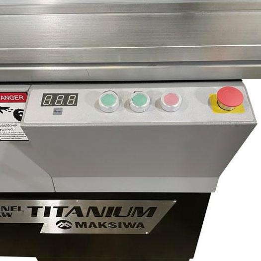 Maksiwa BMT.3200.IR Titanium Sliding Panel Saw 5HP 1 Phase