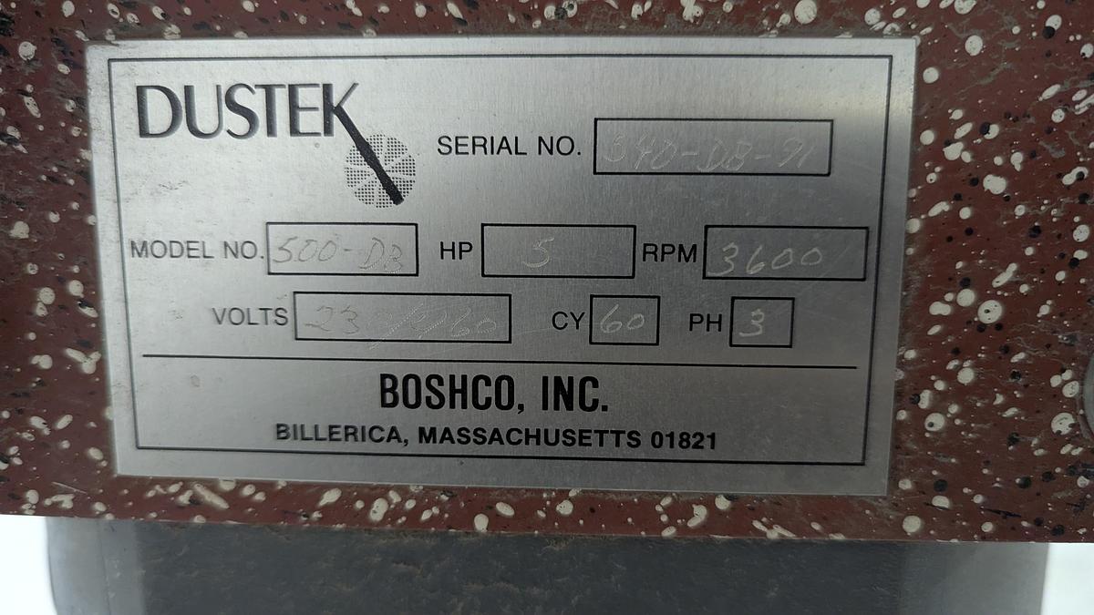 Used Dustek 500-DB 5HP Dust Collector 2000CFM