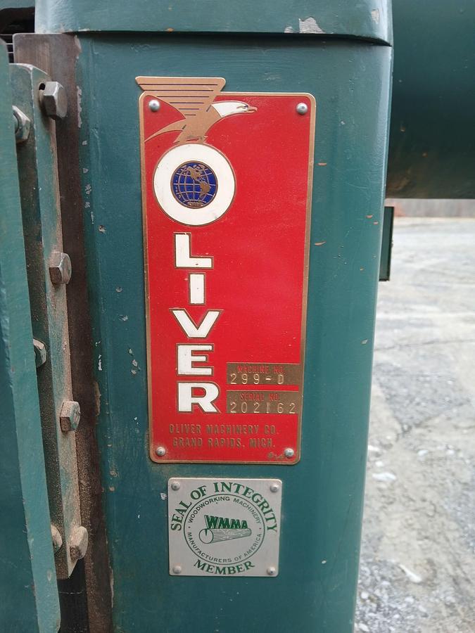 Used Oliver 299-D 24'' Planer Straight Knife