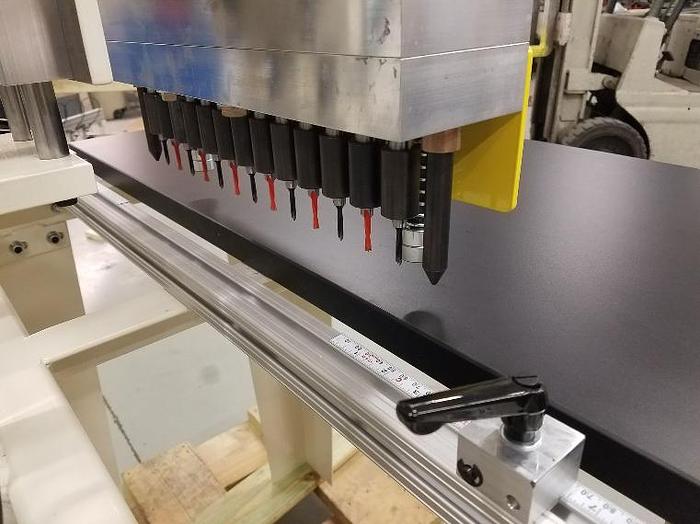 Ritter R113 13 Spindle Manual Single Row Line Boring Machine