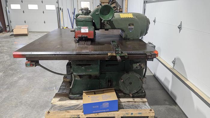 Used Mattison 202 Straight Line Rip Saw