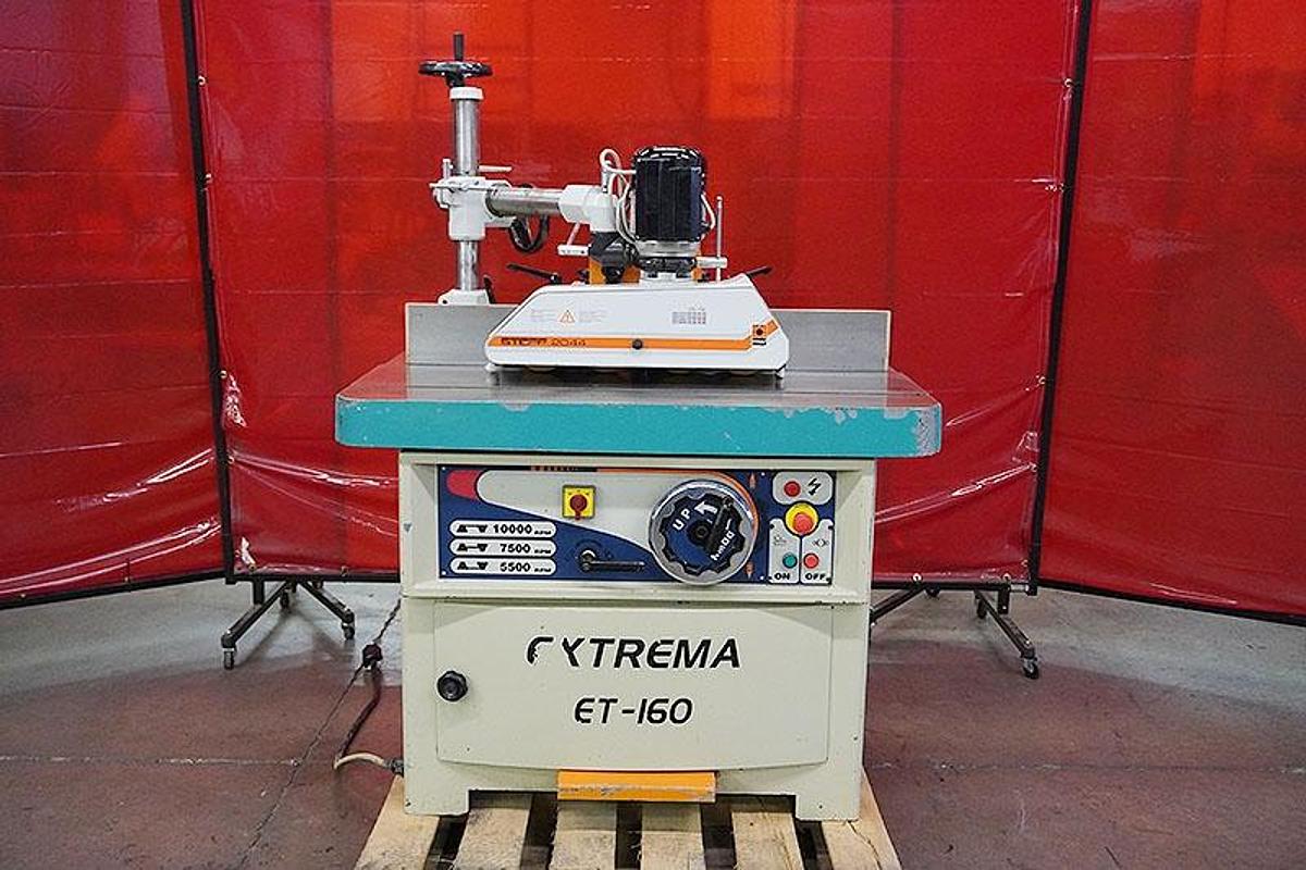 Used 2006 Extrema ET-160 Shaper with Maggi Steff 2044 (4-Roll) Power Feeder