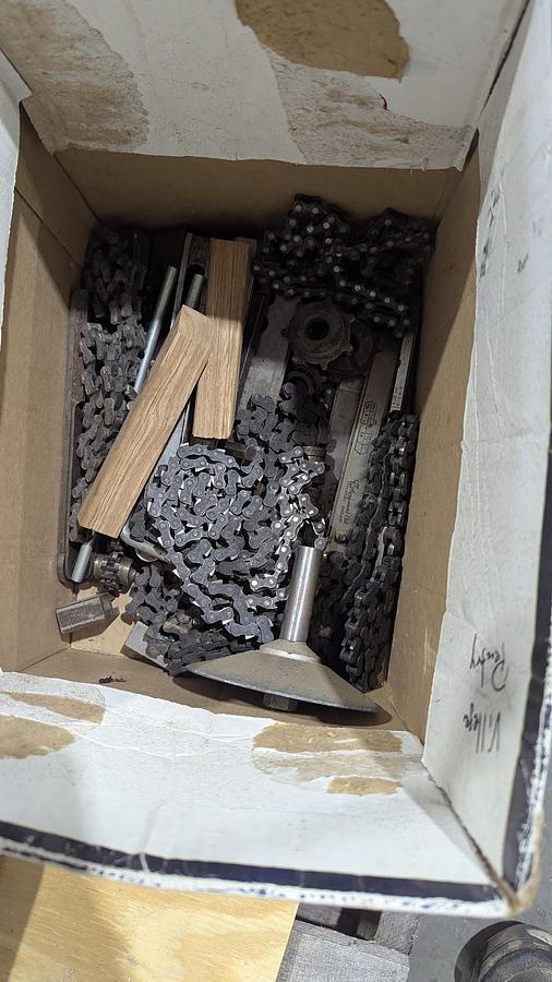 Used Powermatic 15 Chain Mortiser with chains