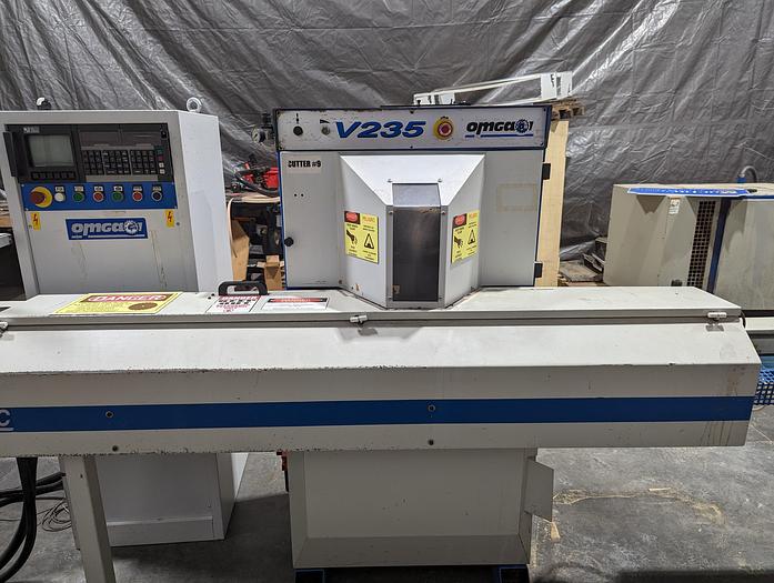 Used Omga V235 NC Double Mitre Saw for