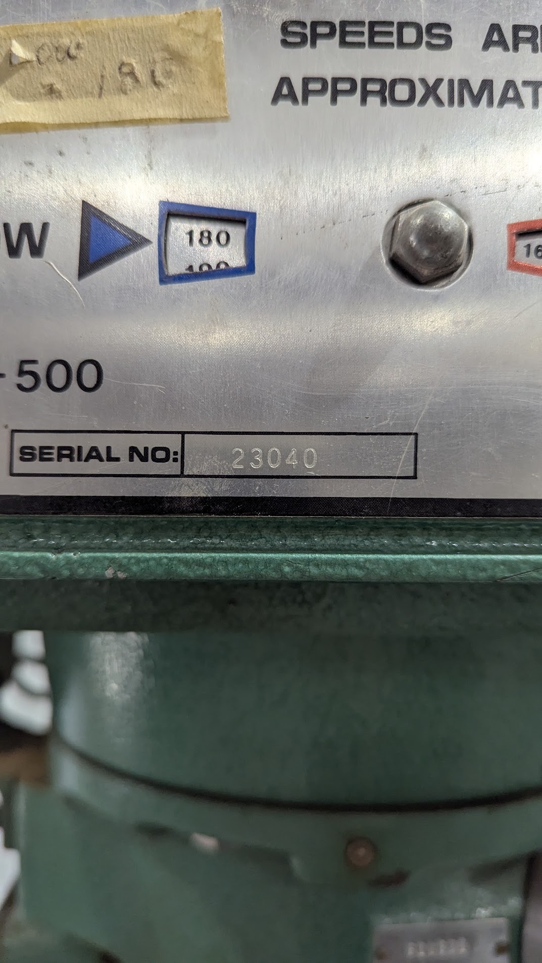 Used Grizzly G4029 VS Turret Head Milling Machine, 3 HP, 3-Phase