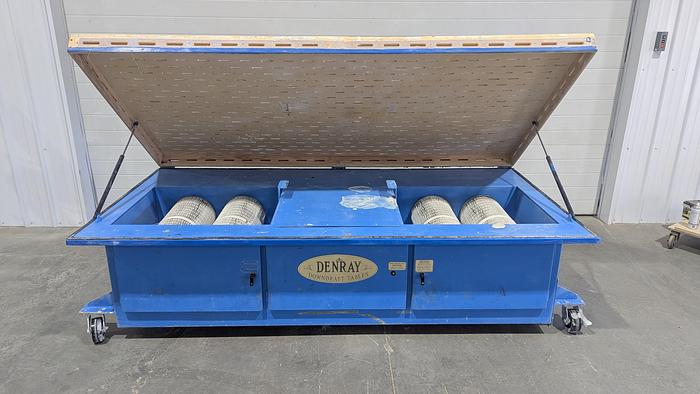 Used 2006 Denray 9600B Cartridge Filter Down Draft Table 29'' Tall