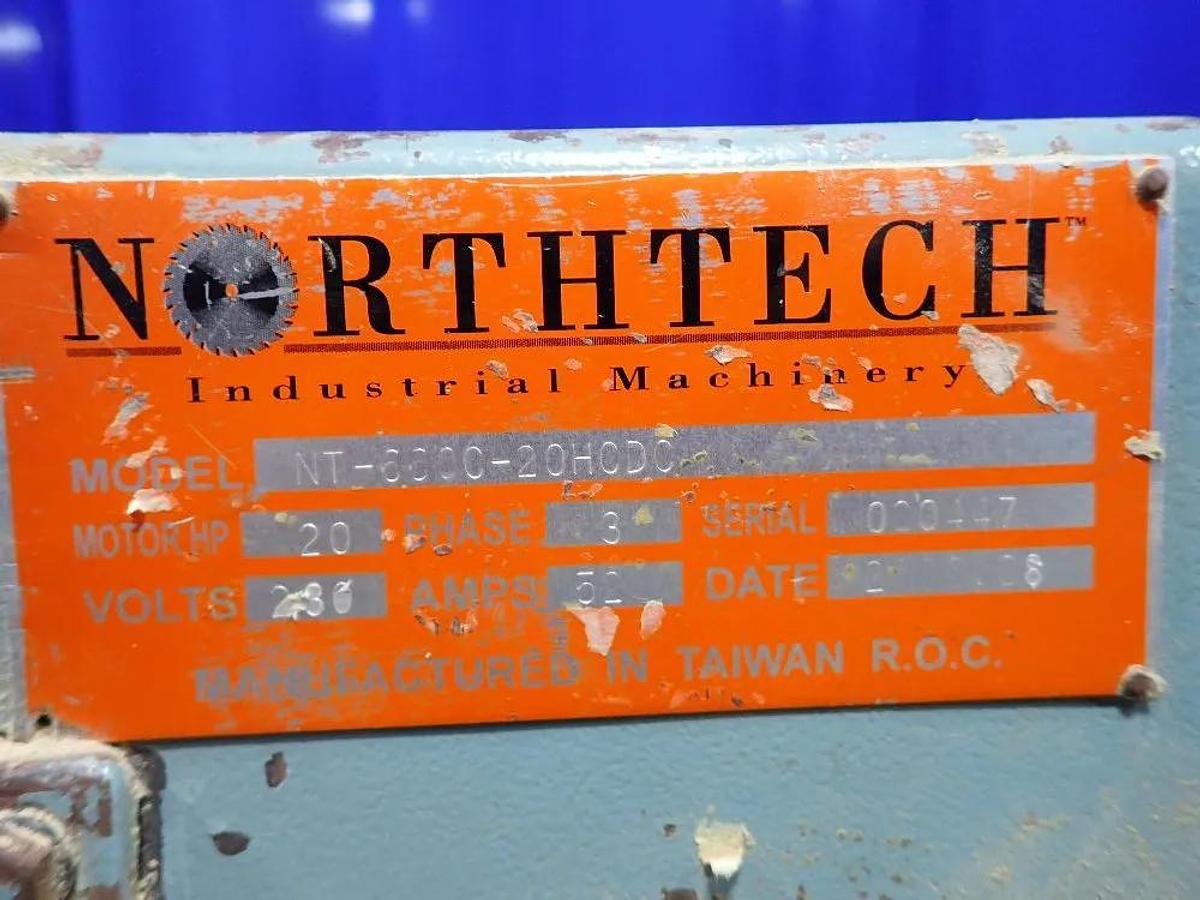 Used Northtech NT-660C-20HCDC 26'' Planer with Spiral Head