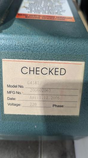 Used Bridgewood BW510TS Sliding Table Tilting Spindle Shaper w/ 3 Roll Power feeder