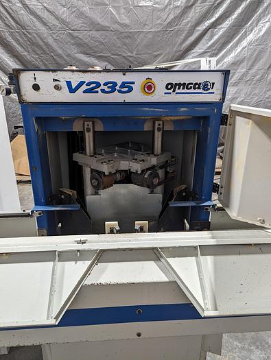 Used Omga V235 NC Double Mitre Saw for