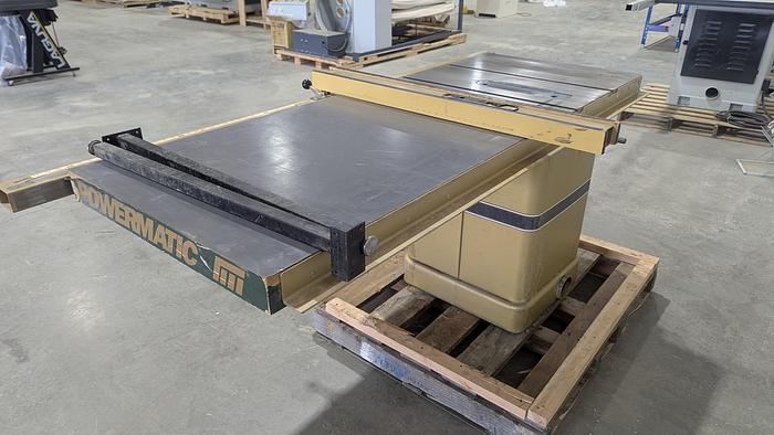 Used Powermatic 66 Table Saw 52'' Rails
