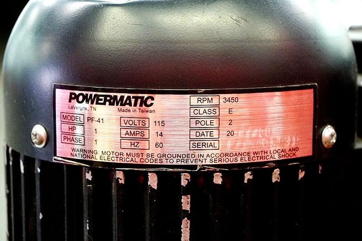 Used 1997 Lobo SP-910 Shaper with Powermatic PF-41 4-Roll Power Feeder