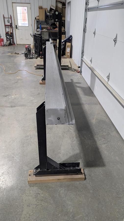 Used Razorguage 10' Stop System with Table