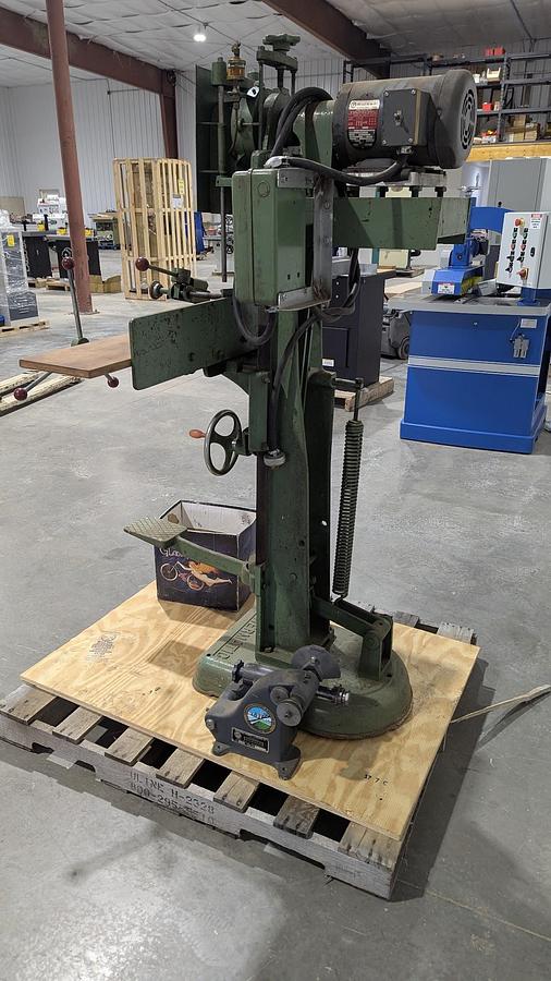Used Powermatic 15 Chain Mortiser with chains