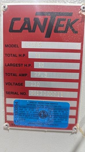 Used Cantek C10RS Straight Line Rip Saw