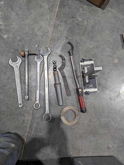 Used 1999 SCMI T130 NPS Sliding Table Shaper with Holz 3 Roll Power Feeder