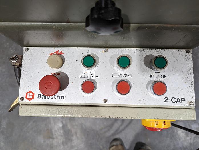 Used Balestrini 2CAP Twin Table Slot Mortiser