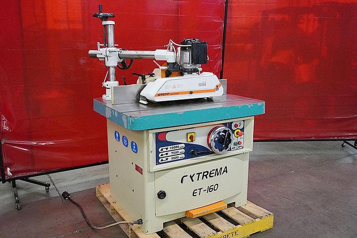 Used 2006 Extrema ET-160 Shaper with Maggi Steff 2044 (4-Roll) Power Feeder
