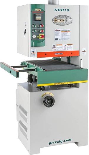Grizzly G0819 - 15" 5 HP Open-End Wide-Belt Sander