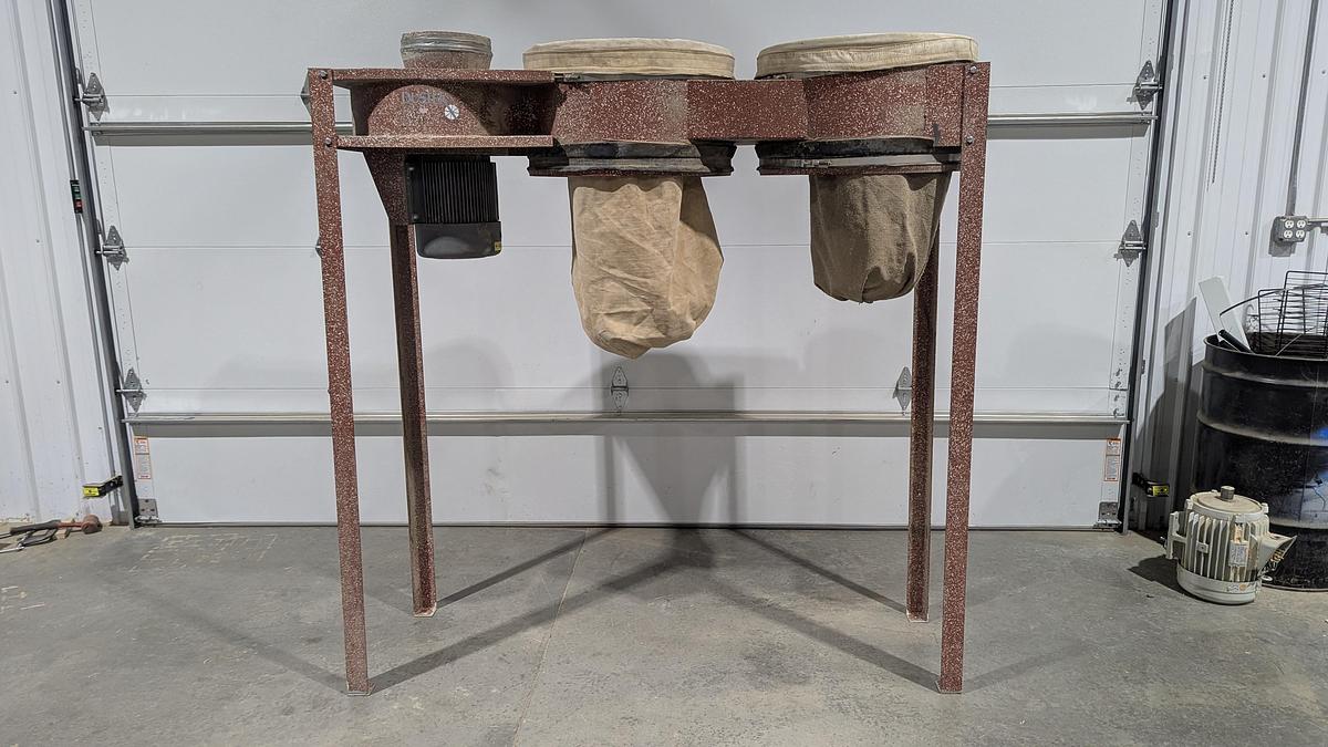 Used Dustek 500-DB 5HP Dust Collector 2000CFM