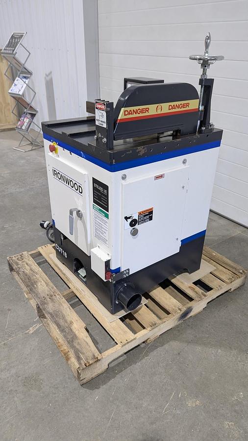 Used 2021 Ironwood CUT18R 18'' Right Hand Up Cut Saw