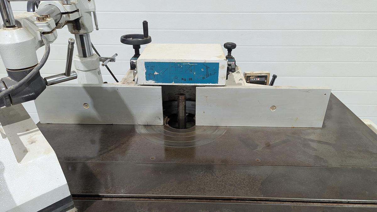 Used 2006 Casadei F214/C Sliding Table Shaper 1-1/4'' Spindle