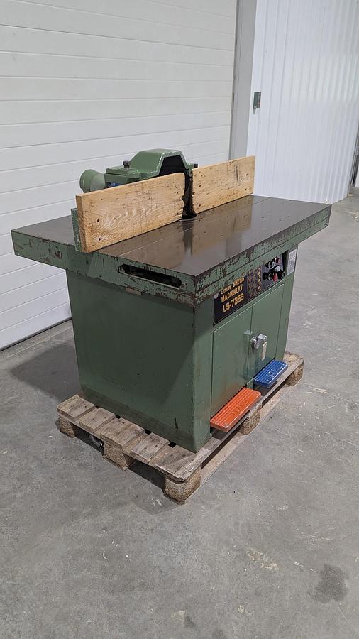 Used Chen Sheng LS-735S 7.5HP Sliding Table Shaper
