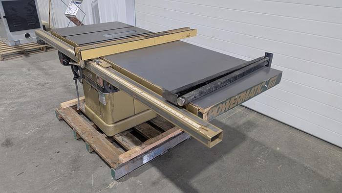 Used Powermatic 66 Table Saw 52'' Rails