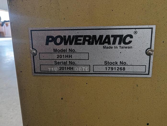 Used Powermatic