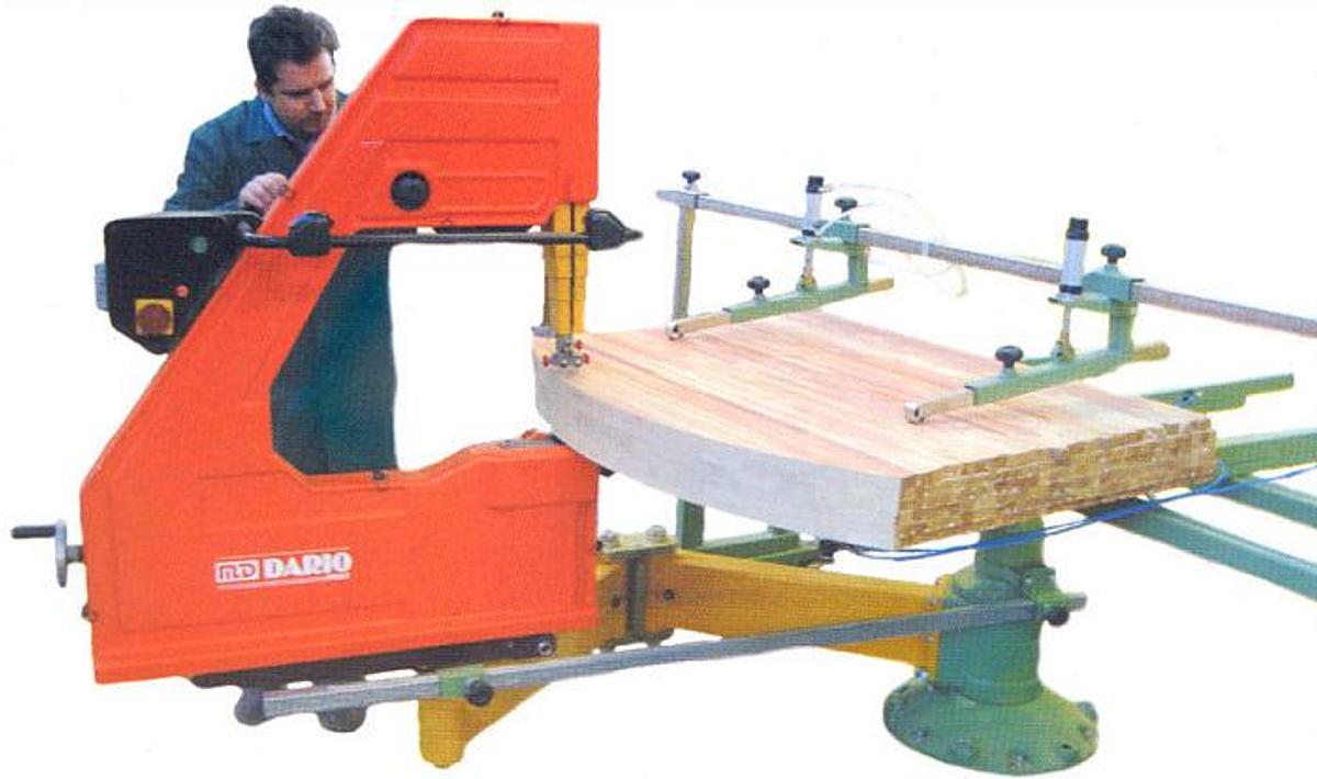 Used 2020 MD Dario SV3MAXI Articulating Arm Contour Band Saw