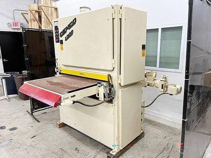 Used Cemco 1000 37'' Single Head 37'' Wide Belt Sander