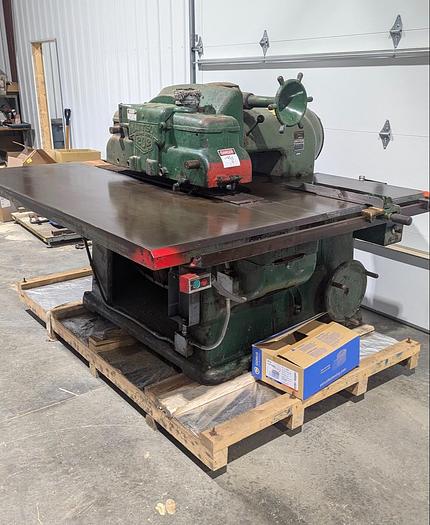 Used Mattison 202 Straight Line Rip Saw