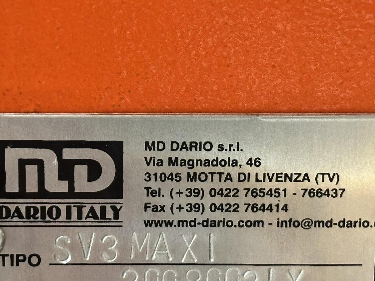 Used 2020 MD Dario SV3MAXI Articulating Arm Contour Band Saw